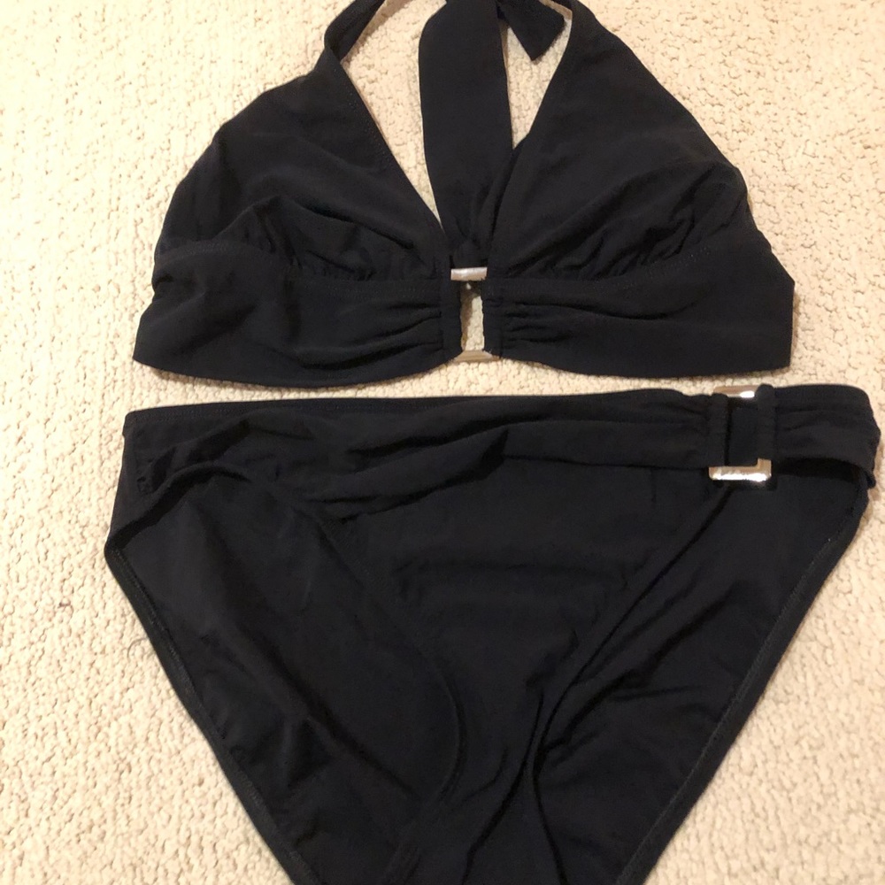DKNY black swimsuit. Size M